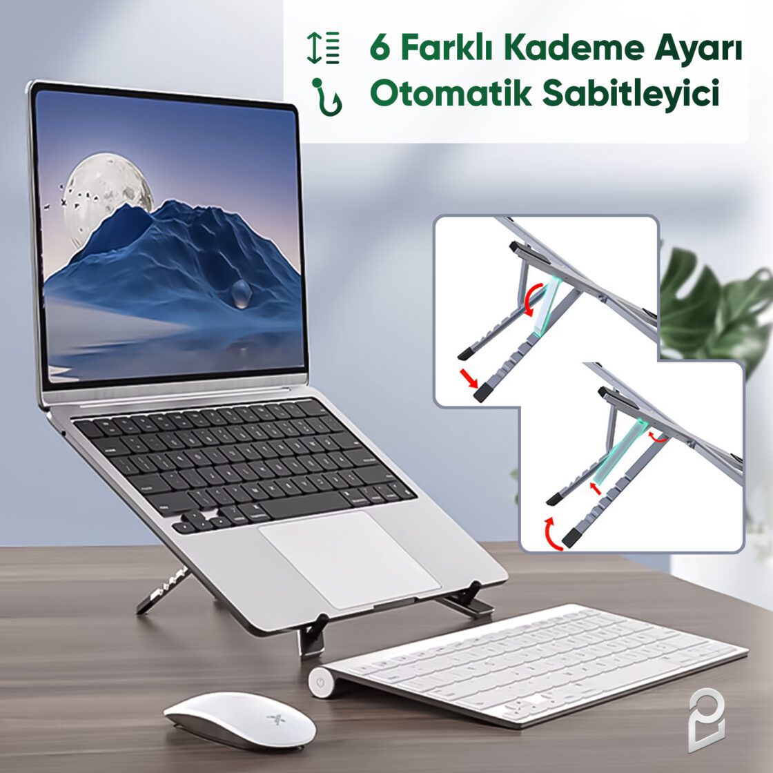 Yeni Nesil Patentli Laptop Standı